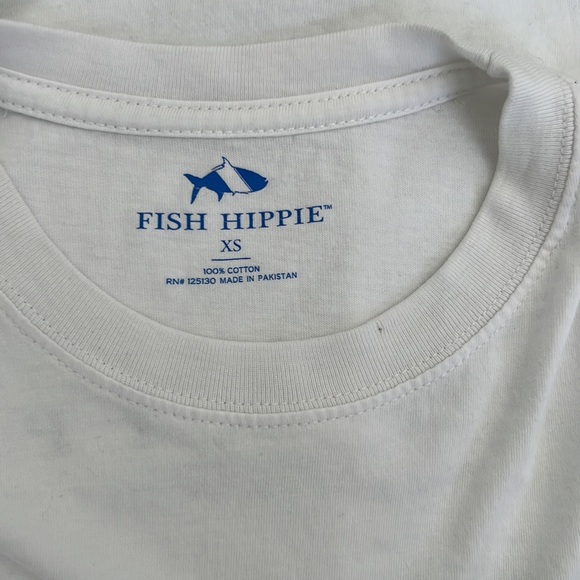 Fish Hippie Men’s Long Sleeve Shirt Sz XS - Picture 4 of 4